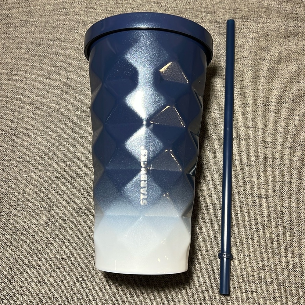 Starbucks ss pineapple blue gradient tumbler